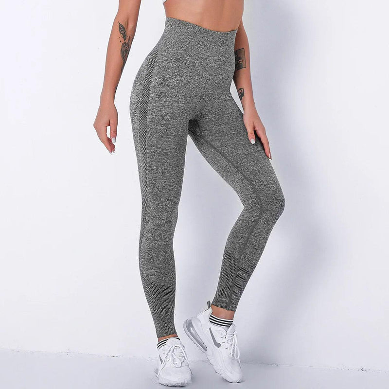 Calça Leggings de Ioga com Cintura Alta e Efeito Push Up